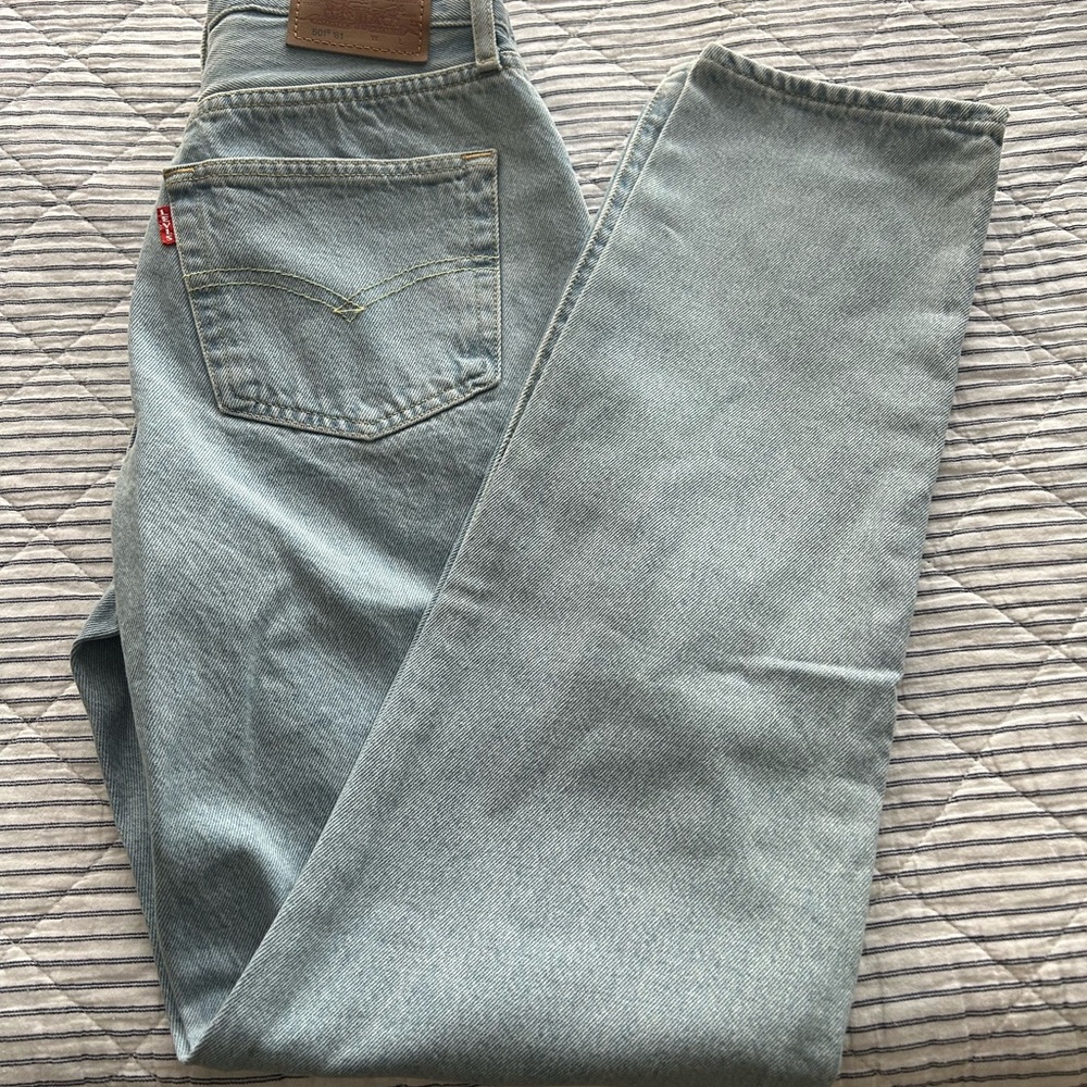 Levi's Blue Straight Jeans Classic Style